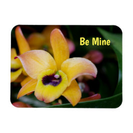 Personlig Orchid Flexible Magnet