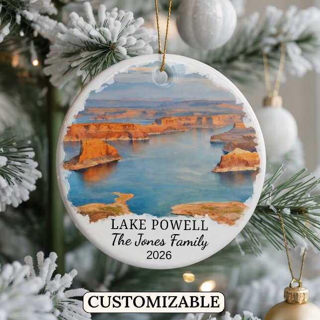 Personlig ornament för Lake Powell, Anpassad till  (Skapare uppladdad)