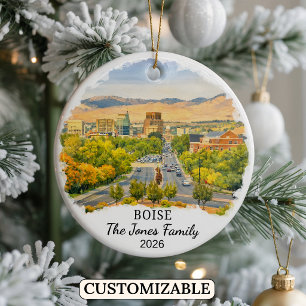 Personlig ornament från Boise, Anpassad Idahostats