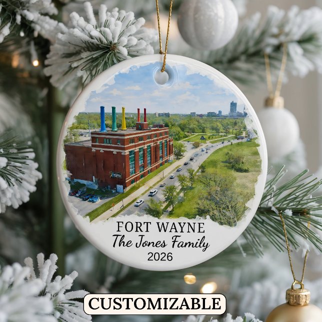 Personlig ornament från Fort Wayne, anpassad India (Skapare uppladdad)