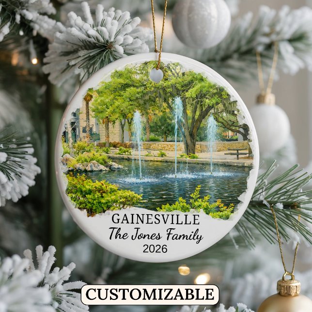 Personlig ornament från Gainesville, Anpassad Flor (Skapare uppladdad)