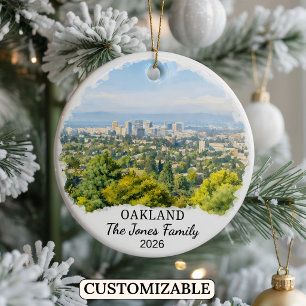 Personlig ornament från Oakland, anpassad för Kali