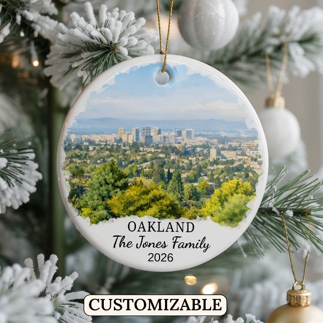 Personlig ornament från Oakland, anpassad för Kali (Skapare uppladdad)