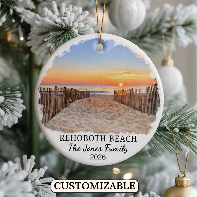 Personlig ornament från Rehoboth Beach, Delaware (Skapare uppladdad)