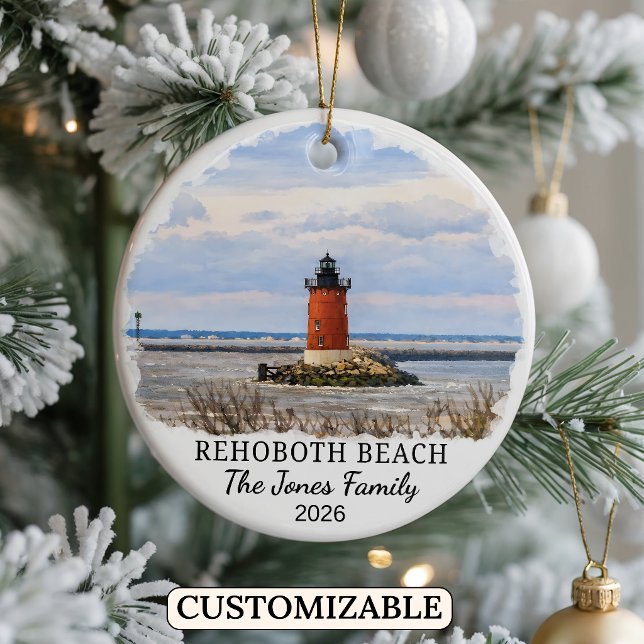 Personlig ornament från Rehoboth Beach, Delaware (Skapare uppladdad)