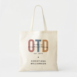 Personlig OTD Doktor vid arbetsbehandling Tygkasse