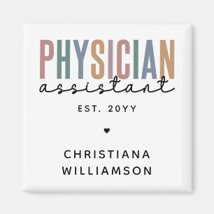 Personlig PA Läkarassistent Studenten Magnet