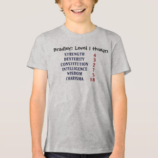 Personlig på nivå 1 t shirt