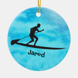 Personlig Paddleboarding Ornament