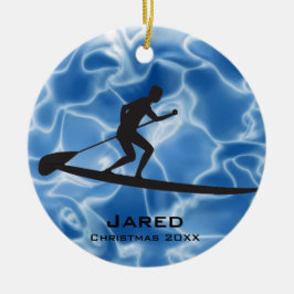Personlig Paddleboarding Ornament