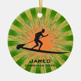 Personlig Paddleboarding Ornament