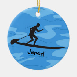 Personlig Paddleboarding Ornament