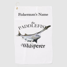 Personlig Paddlefish Whisperer Fishtowel