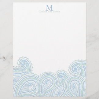 Personlig Paisley Vågar Stationary