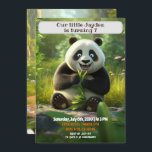 Personlig Panda Birthday Namn Age Kids Inbjudningar<br><div class="desc">Släpp loss roligten med vår anpassningsbar Premium Panda Birthday-inbjudan! Den här designen kommer säkert att sporra dina unga gäster och skapa en minnesvärd födelsedagsfest. LÄTT PERSONALISERA den här inbjudan genom att lägga till ditt barns namn,  ålder,  meddelande eller något annat du vill.</div>