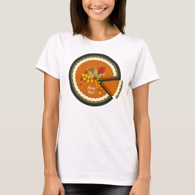 Personlig Papercut Pumpkin Paj T Shirt (Framsida)