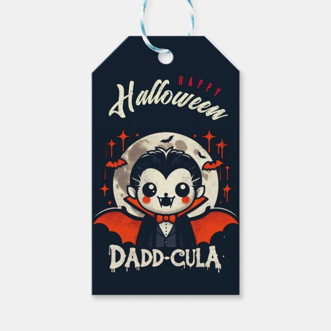 Personlig Pappa-cula-märkre Presentetikett (Framsidan)