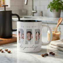 Personlig Pappa Fotokopp Present | Världens Bästa