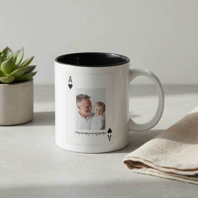 Personlig Pappa Fotomugg | Anpassad Esskort Mugg (Skapare uppladdad)