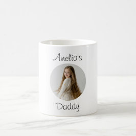 Personlig Pappa Gift - Anpassningsbar Child Ansikt Kaffemugg