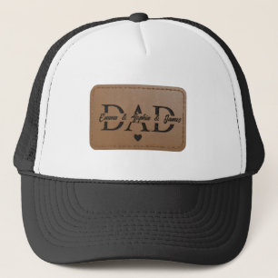 Personlig Pappa Hat med Anpassningsbar Kids Namn Keps