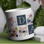 Personlig Pappa Kärlek 7 Fotokollage Kaffemugg<br><div class="desc">Personlig Pappa 7 Photo Collage Mugg - Celebrate Pappa med en tidslängd och elegant som är så speciell som han är! Det här fotokollage mugg spådomar ut "Pappa i trendigets färgad block, vilket ger dina favoritfamiljestunder en utmärkt ram. Skriptet "Vi kärlek dig!" tillför en hjärtfull beröring, skapar det perfektens keepy...</div>