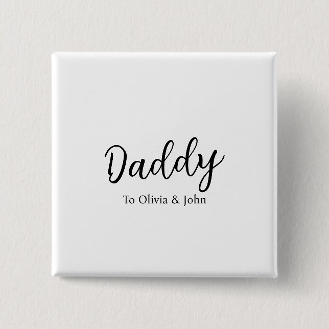 Personlig Pappa Knapp (Framsida)