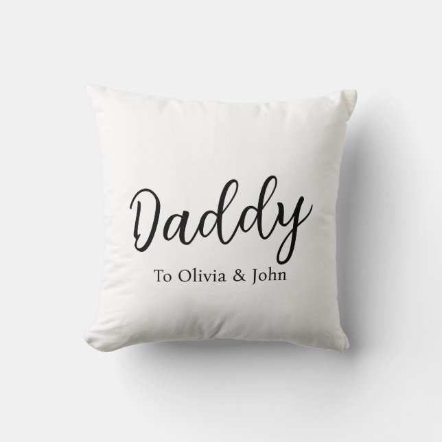 Personlig Pappa Kudde (Framsida)
