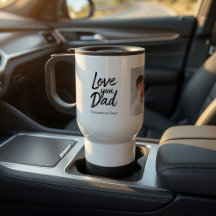 Personlig Pappa med Foto Skräddarsydd Present