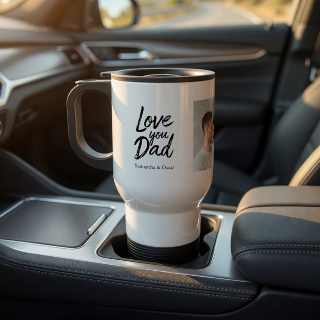 Personlig Pappa med Foto Skräddarsydd Present Resemugg (Skapare uppladdad)