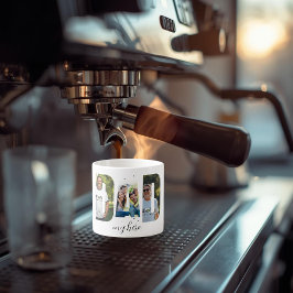 Personlig “Pappa min hjälte” espressokopp