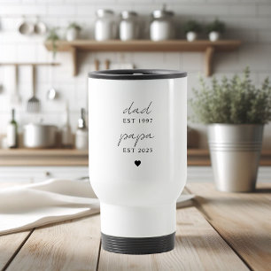 PERSONLIG PAPPA & PAPPA EST Fars dag Gift Resemugg