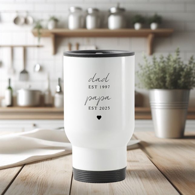 PERSONLIG PAPPA & PAPPA EST | Fars dag Gift Resemugg (Skapare uppladdad)