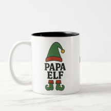 Personlig Pappa Tomte Mugg – Anpassad Julpresent 
