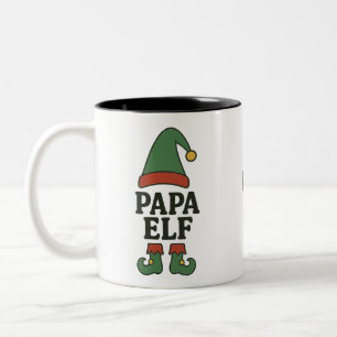 Personlig Pappa Tomte Mugg – Anpassad Julpresent
