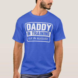 Personlig pappa under träning tee shirt