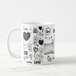 Personlig Pappas Lag Anpassat Pappa & Barn Namn Kaffemugg
