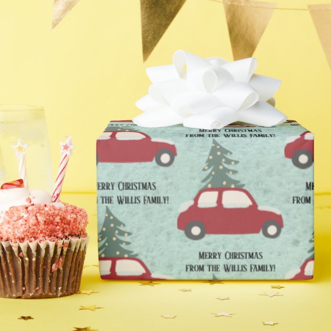 Personlig Papper julafton Presentpapper (Födelsedagsfest)