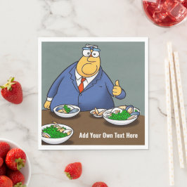 Personlig Papper Luncheon Napkin Pappersservett