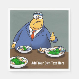 Personlig Papper Luncheon Napkin Pappersservett