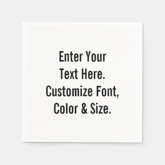 Personlig Pappersservett