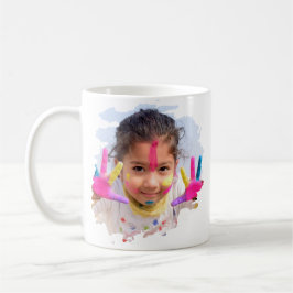 Personlig Pappor Little Angel Photo Kaffemugg
