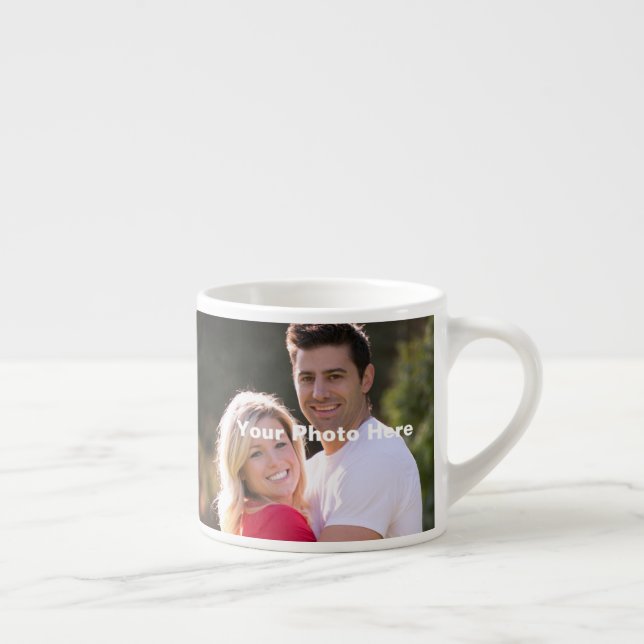 Personlig Par Foto Espresso Mugg Espressomugg (Höger)