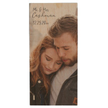 Personlig par julfoto