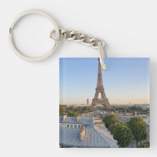 Personlig Paris Stadssilhuett Souvenir (Framsidan)
