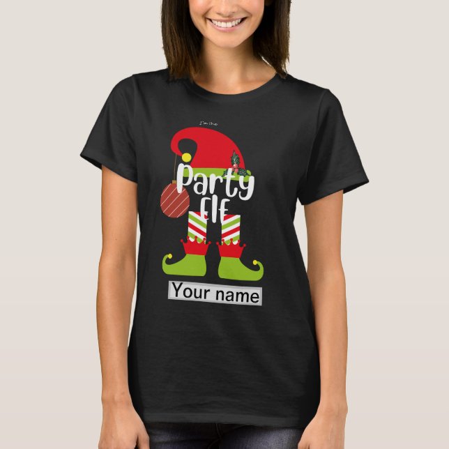Personlig party: Kvinnojettskjorta T Shirt (Framsida)