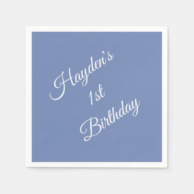 Personlig Party Napkins Pappersservett (Framsidan)