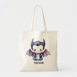 Personlig påse för bebis-vampyr för trick or treat tygkasse