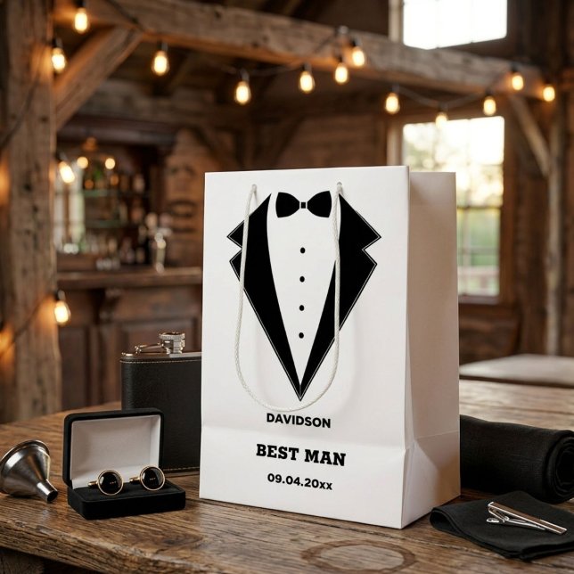 Personlig påse för best man-förslag, Team Brudgums (Skapare uppladdad)