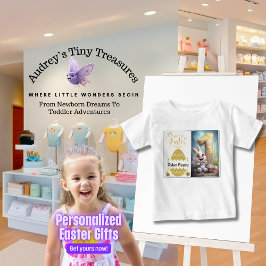 Personlig Påsk Baby T-Shirt